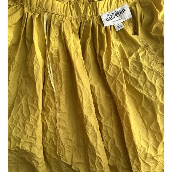 Jean Paul Gaultier for Target Cocktail Fairy Halter Dress Small Junior 7 Yellow - Picture 14 of 15